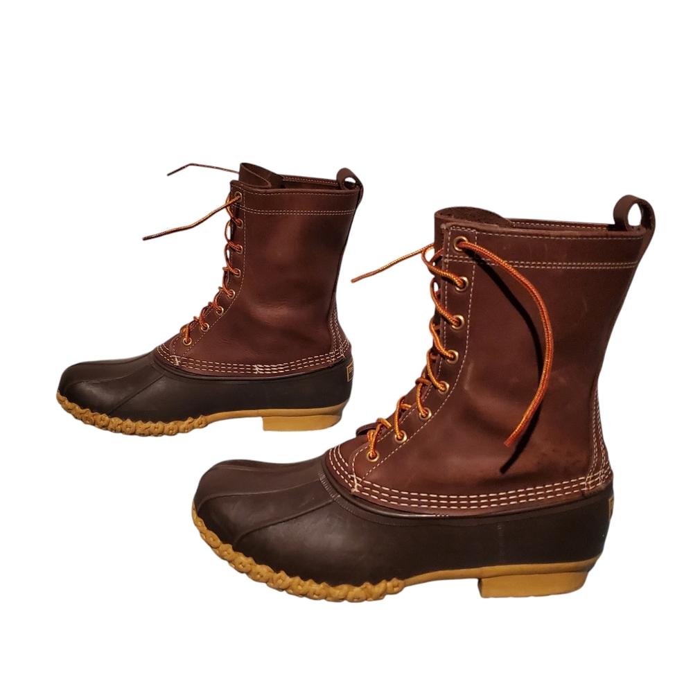 Bean Boots By L.L. Bean Maine Duck Hunting Boots Men's 10W, Made In U.S.A. - Picture 1 of 11